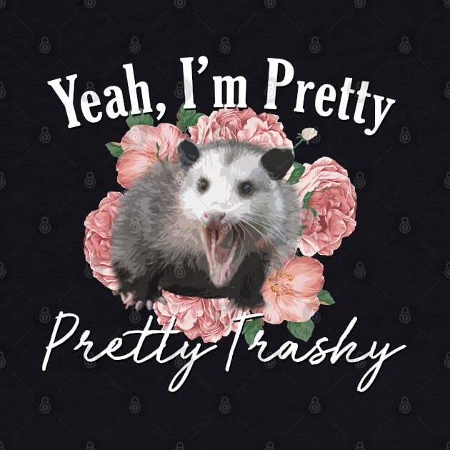 Pretty Trashy Opossum by giovanniiiii